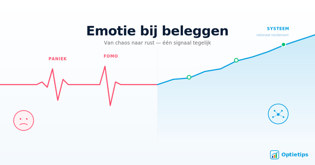 Emotie versus systeem: paniek en FOMO tegenover een systematische aanpak